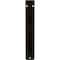 Ekena Millwork Traditional Wrought Iron Bracket, (Single center brace), Antiqued Brass 1 1/2"W x 10"D x 12"H BKTM01X10X12STRABS - alternate 7